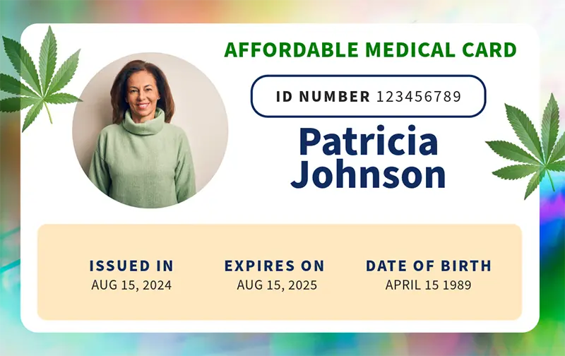 Simple online application for medical cannabis card
